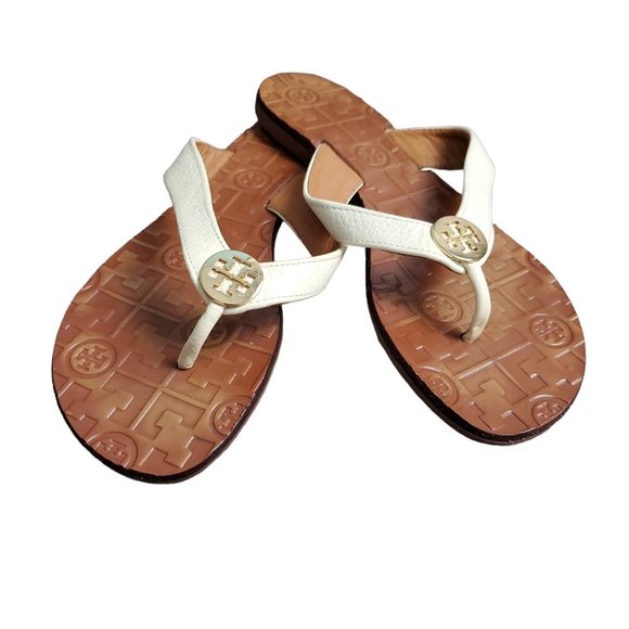 Tory Burch Thora Leather Thong Sandal